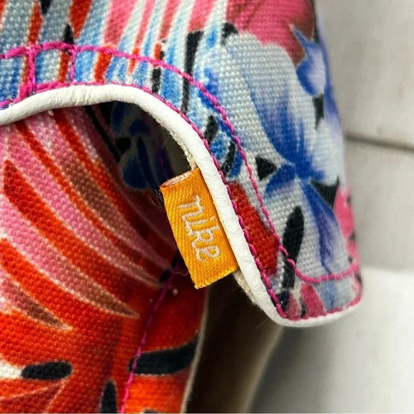 NIKE Court Royale Hawaiian Womens 7 Pink Floral Shoes Sneakers CD7003-600 - Picture 8 of 10